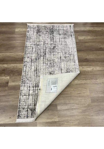 Hoom Rugs Dekor 1057 Gri Kaymaz Taban Antibakteriyel Modern Akrilik Halı Gri