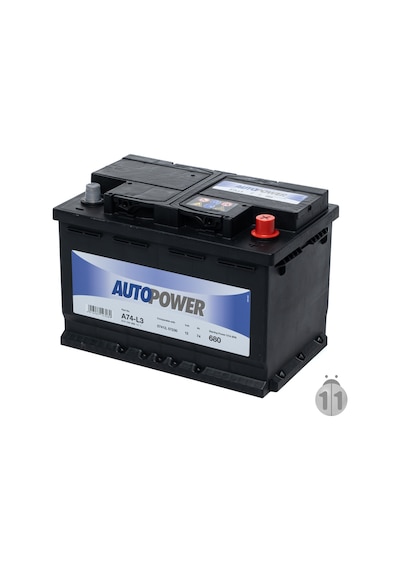 Autopower 12V 74 Ah Amper Akü (Varta Üretimi) 680A
