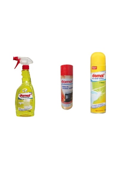 Kir Ve Kireç Çözücü 750 Ml Sprey, Tuvalet Temizleme Köpüğü 500 Ml, Fırın Izgara Temizleyici Köpük 500 Ml Kombo Set