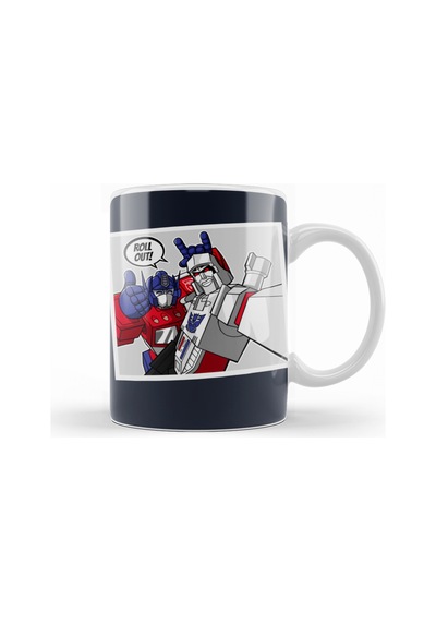 Transformers Roll Out Kupa Bardak Porselen Karışık