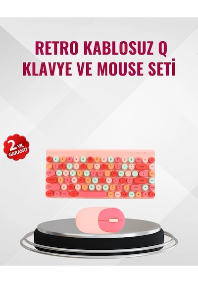 Kablosuz Bluetooth Klavye Çoklu Cihaz Desteği, Akıllı Güç Tasarrufu
