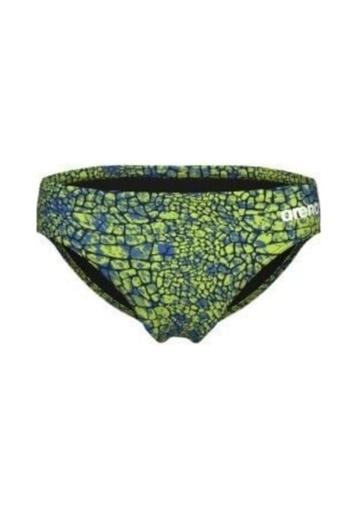 Arena Erkek Slip Mayo Men's Snakeskın Swım Brıefs 010162506 Yeşil Yeşil