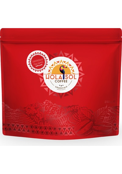 Hola Sol Espresso Italiano Çekirdek Kahve 250 G