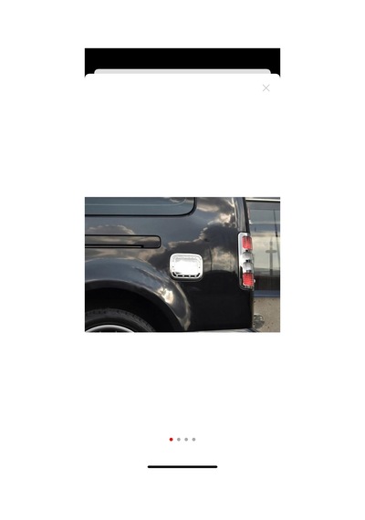 Vw Caddy Krom Depo Kapağı 2004-2010