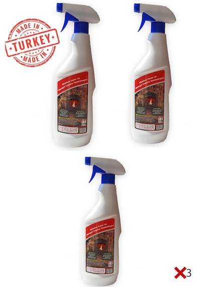 Epilla Şömine Camı İs Izgara Temizleyici Sprey 750 Ml-3 Adet