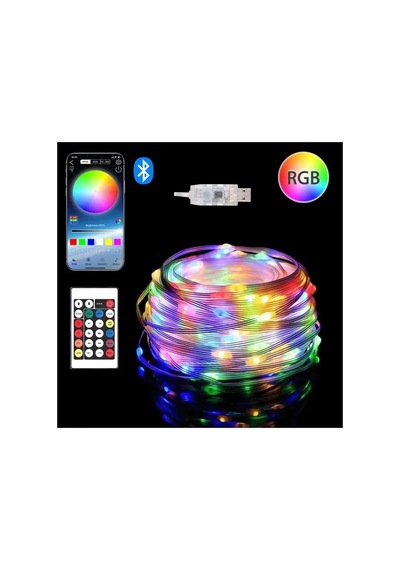 10 Metre, Led Şerit, Usb Bağlantılı, Kumandalı, Ambiyans Işığı Sdr-led-109 Bx40