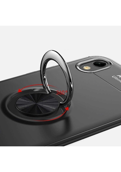Huawei Y5 2019 Kilif Yüzüklü Magnetli Ravel Case 389753456
