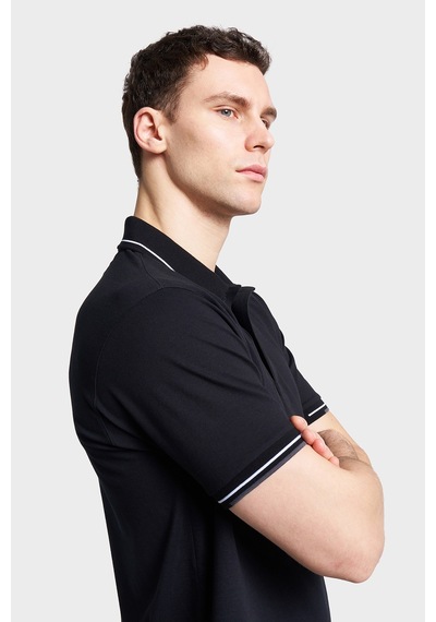 Lescon Erkek Kısa Kol Polo Yaka T-shirt 26y-1132 Siyah