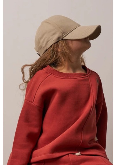 Oh La La Koala Omuz Nakışlı Çocuk Sweatshirt Turuncu