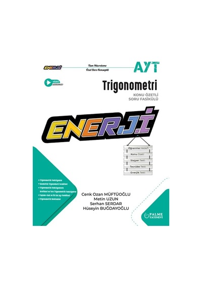 Palme Yks Ayt Enerji Trigonometri Konu Özetli Soru Fasikülleri Yeni