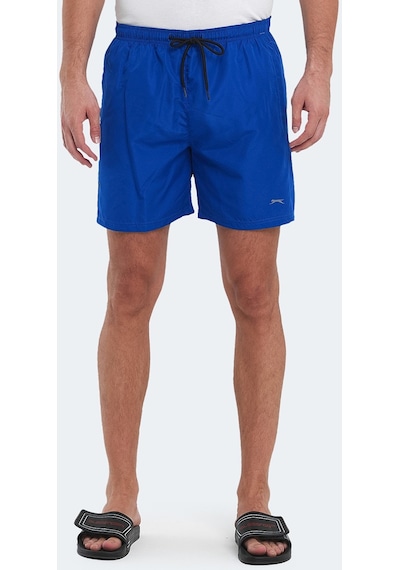 Slazenger RENO Erkek Cepli Deniz Şortu Saks Mavi Mayo