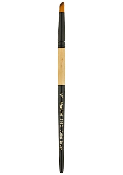 Bigpoint 215g Serisi Sentetik Kıl Geyik Ayağı Fırça No: 3/8 X 12 Adet