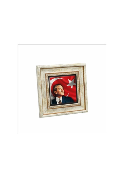 Mustafa Kemal Atatürk Baskılı Taş Tablo 20x20 747