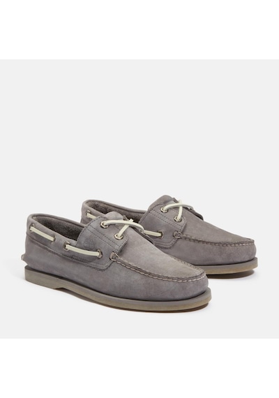 Timberland Classic Boat Boat Shoe Erkek Gri Tb0a4187el81 Gri