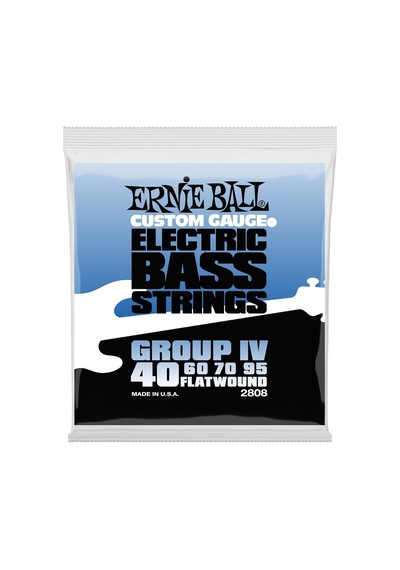 Ernie Ball Flatwound Group Iv Elektrik Bas Telleri, Ölçü 40-95