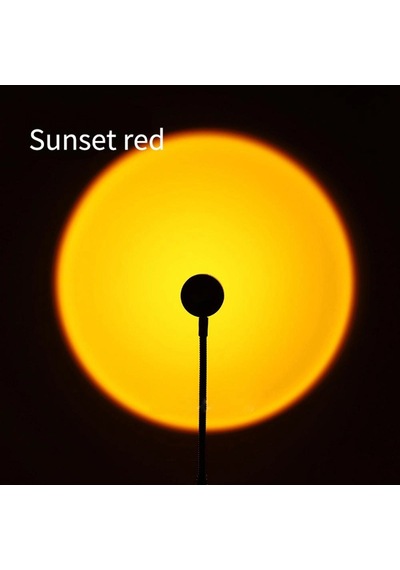 Taşınabilir Usb Sunset Lamba: Ev Ve Araba İçin Ambiyans Işığı Çok Renkli