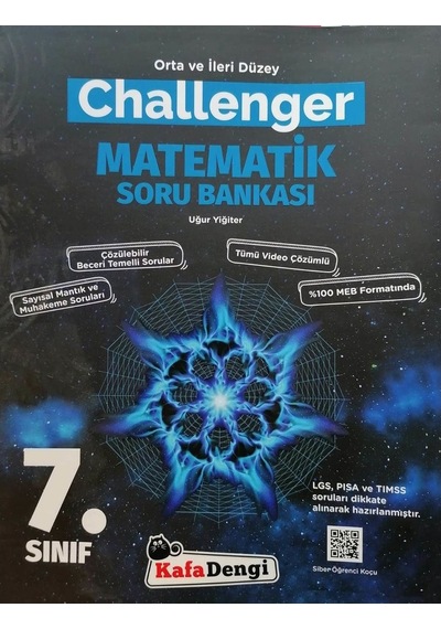 Kafa Dengi 7.Sınıf Challenger Matematik Soru Bankası