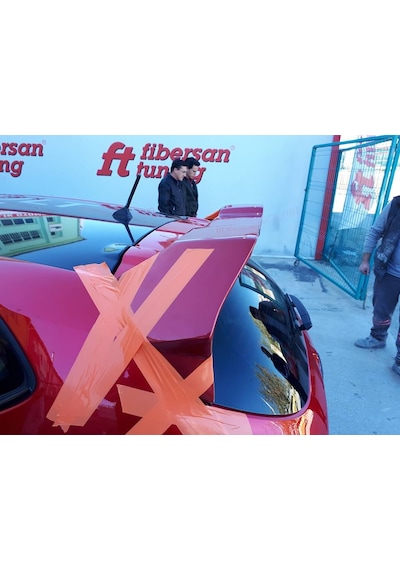 Clio4 Rs Spoiler----Fibersan Tuning N11.3400