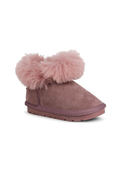 Buckhead Slide Buck3062-bh009 Kürklü Çocuk Botu - Toz Pembe Pembe