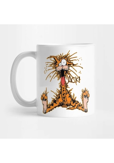 The Calvin And Hobbes Kupa Bardak Çok Renkli