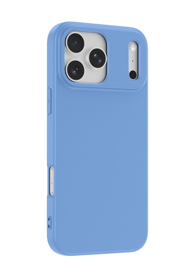 Apple İphone 17 Pro Kılıf Zore Lsr Lansman Kapak Açık Mavi
