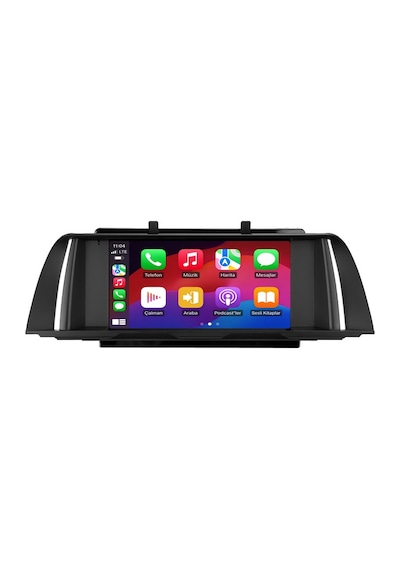 Bmw 5 Series F10 2011-2012 Android Multimedya Carplay Android Auto Navigasyon 8gb Ram 128gb 9"