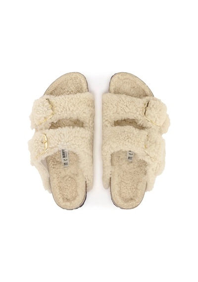 Birkenstock Bırkenstock Arızona Bıg Buckle Kadın Terlik 1023130 Krem