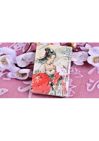 King Star Four Beauties Wangzhaojun Premium Oyun Kağıdı İskambil Kartları Destesi