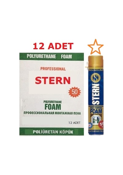 12Ad 750ML-850G Soma Poliüretan Köpük Tam Gamajlı Pu Çelik K