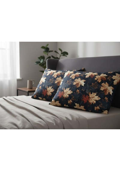Artunhome Poplin Dijital Baskılı Yastık Kılıfı Seti 2 Adet 50x70 Cm %100 Pamuk Çok Renkli