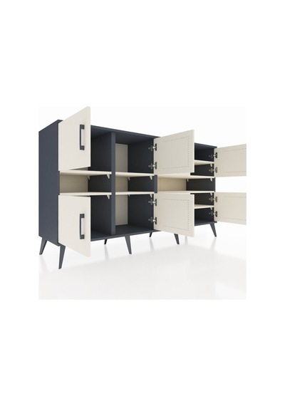 Kronos Konsol 8 Raflı 8 Kapaklı 176x59x99 Antrasit-aytaşı Antrasit-aytaşı Kronos Konsol 8 Raflı 8 Kapaklı 176x59x99 Antrasit-aytaşı Antrasit-aytaşı