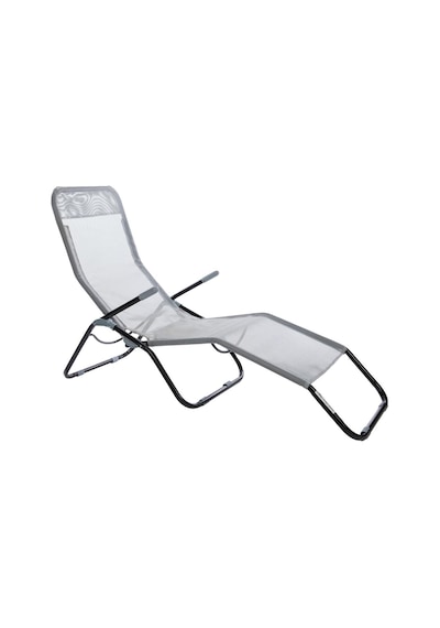 Andoutdoor Tumbona Katlanır Şezlong-GRİ