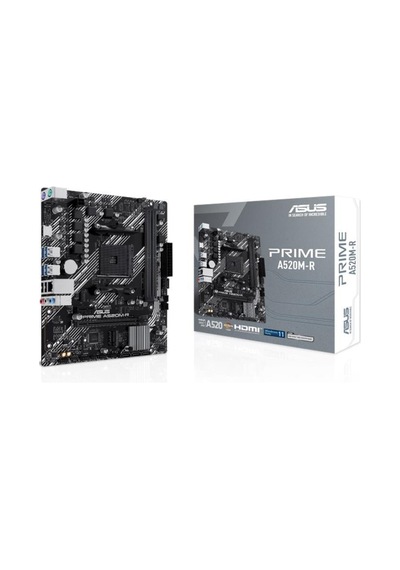 Asus Prıme A520m-r Ddr4 5100mhz 1xhdmı 1xm.2 Usb2.0 Matx Am4 Amd Am4 5000/4000 /3000 Serileri İle Uyumlu -140059