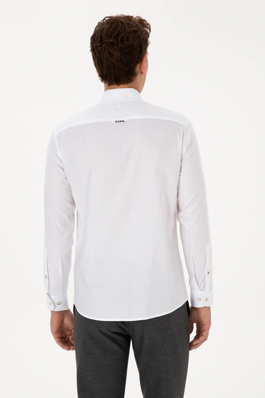 U.s. Polo Assn. Erkek Beyaz Gömlek Basic 50307659-vr013 Beyaz U.s. Polo Assn. Erkek Beyaz Gömlek Basic 50307659-vr013 Beyaz