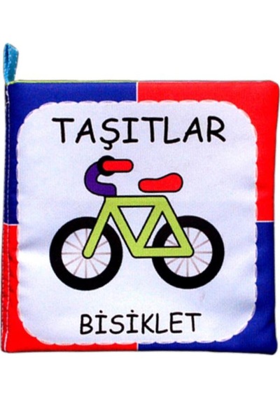 Tox Taşıtlar Kumaş Sessiz Kitap T050 - Bez Kitap , Eğitici Oyuncak , Yumuşak Ve Hışırtılı