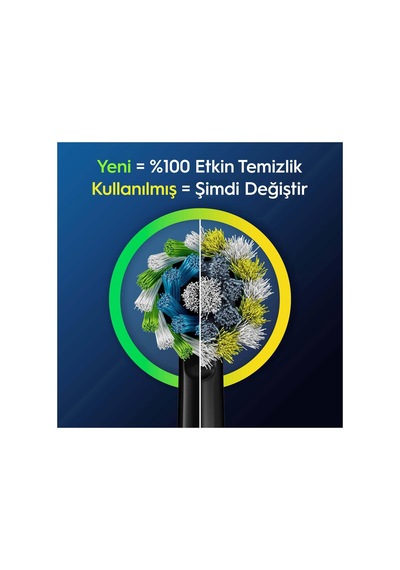 Oral-b Cross Action X-filament Siyah Diş Fırçası Yedek Başlığı 2 Adet