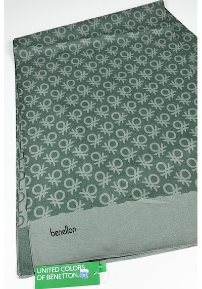 Benetton Elegante Uno Şal 1023 Çağla