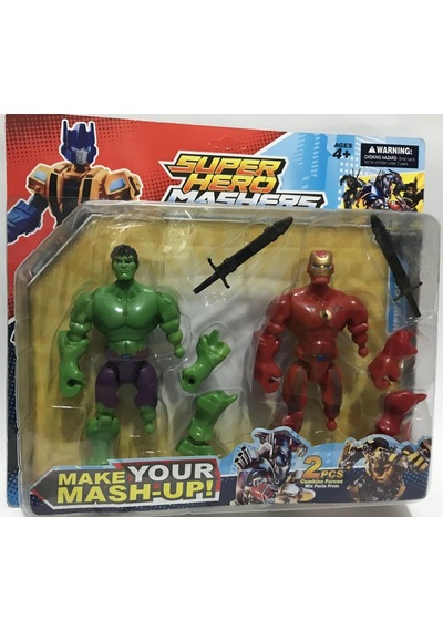 Super Hero Mashers Özel Figür Oyuncak 2'li