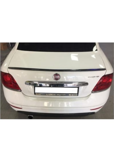 Spoiler Fiat Linea Bagaj Üzeri Çıta - Spoiler Pianoblack - Parlak Siyah + Çift Taraflı Bantlı 115 Cm