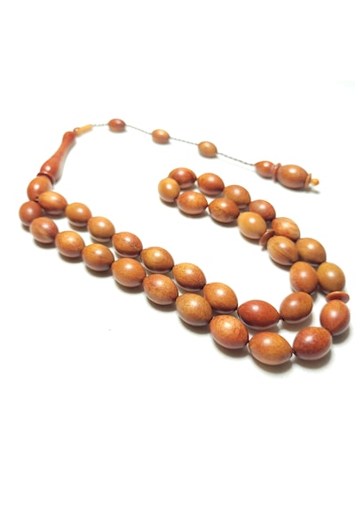Gergedan Ağacı Tesbih 9x13. Bordo