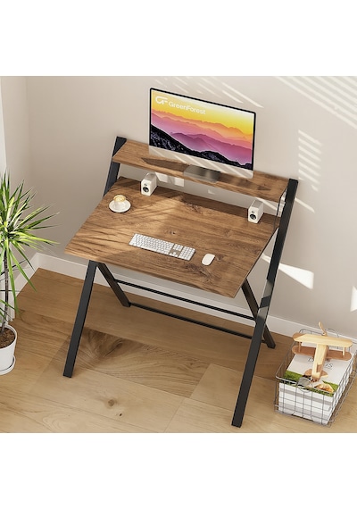 Bodo Metal Ayaklı Laptop Masası Katlanır Çalışma Masası Raflı Masa Katlanır Laptop Sehpası Siyah-çam Bodo Metal Ayaklı Laptop Masası Katlanır Çalışma Masası Raflı Masa Katlanır Laptop Sehpası Siyah-çam