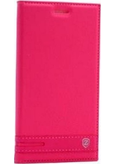 K5 Note İle Uyumlu Elite Serisi Kapaklı Kılıf Pembe