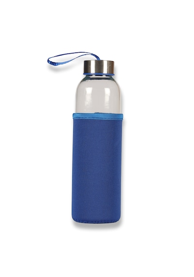 500 Ml Cam Matara Açık Mavi