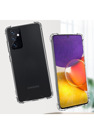 Zore Galaxy Uyumlu A54 Kılıf Msra Nitro Anti Shock Silikon - Renksiz Renksiz