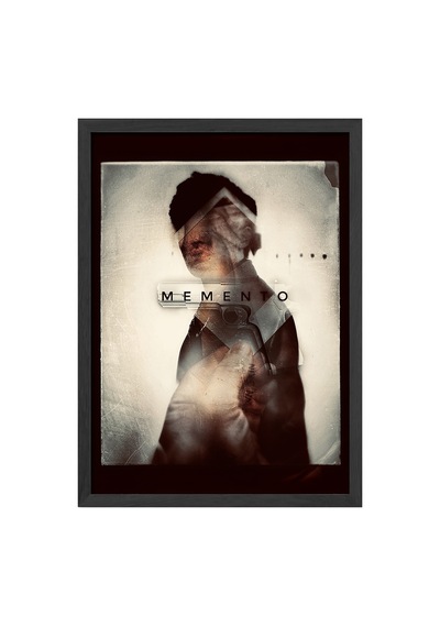 Memento Siyah Ahşap Çerçeveli Poster, Film Duvar Tablosu