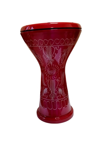 Vd Darbuka İşlemeli Kırmızı
