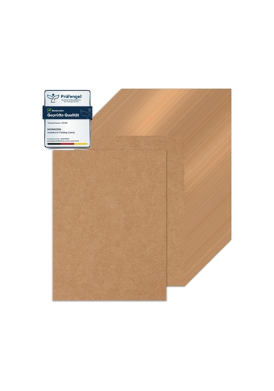 50 Adet A4 Kraft Kağıdı 21 X 29,7 Cm 200 G/m² Yazdırılabilir Kraft Karton A4 Kendin Yap Boş Kar