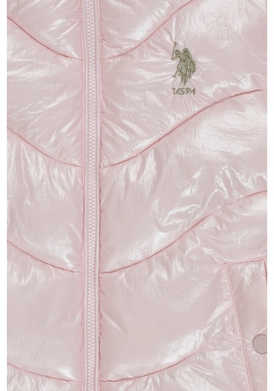 U.S. Polo Assn. U.s. Polo Assn. Kız Çocuk Açık Pembe Yelek Dokuma 50319252-vr078 Acık Pembe
