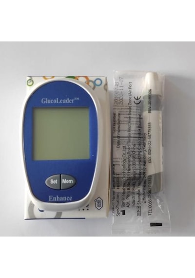 GlucoLeader Enhance 2 Ölçüm Cihaz ve 50 Adet Ölçüm Çub