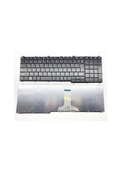 Toshiba Uyumlu L655-171, L655-1DW, L655-1KW Klavye  A+++ Siyah Renk Tuş